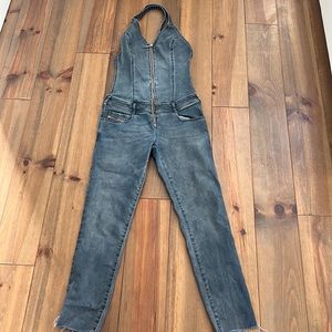 Diesel denim jumpsuit